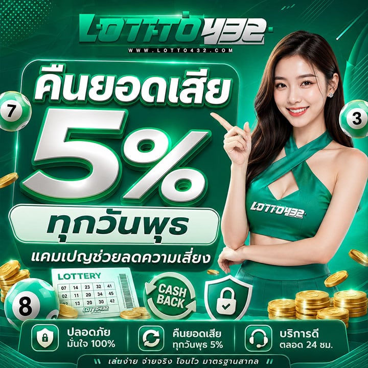 คืนยอดเสีย 5% ทุกวันพุธ แคมเปญช่วยลดความเสี่ยง